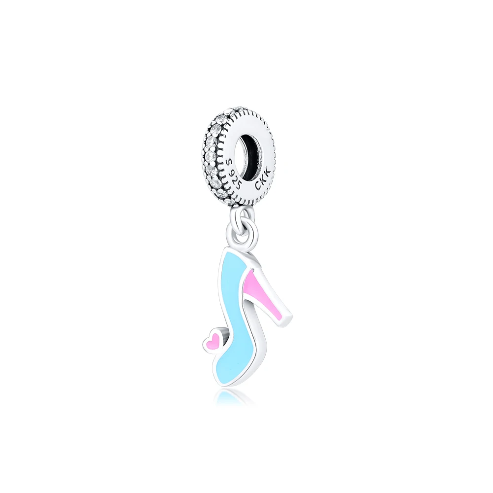 

Fits for Necklaces Bracelets Stiletto Charms 100% 925 Sterling Silver Jewelry Beads Free Shipping