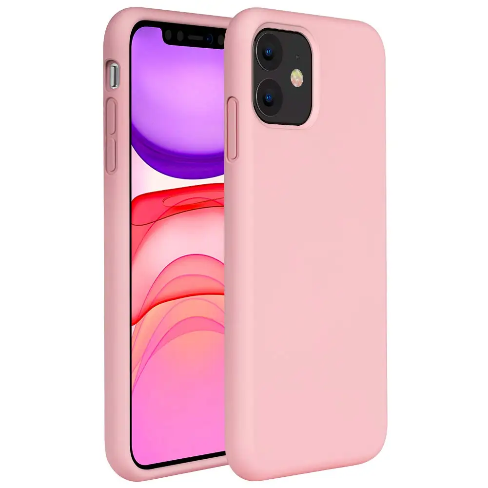 Мягкий Жидкий официальный силиконовый чехол для iPhone 11 Pro Max 8 Plus из микрофибры, Противоударная задняя крышка для iPhone X XR Xs MAX XS
