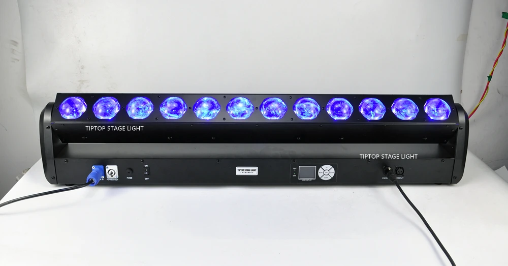 Светодиодная лента Gigertop Bar RGBW с цветным лучом подвижная головная лампа 12x30 Вт