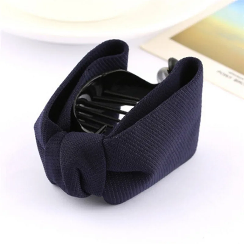 Женские заколки для волос большие милые завязки в виде банановых крабов конского