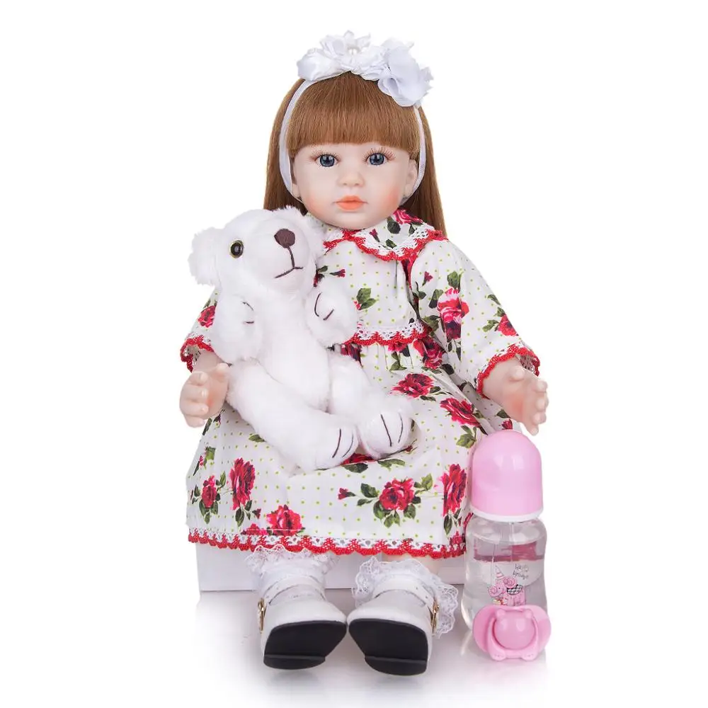 Кукла реборн тканевая 49 см фэнтезийная принцесса кукла-девочка игрушки подарок