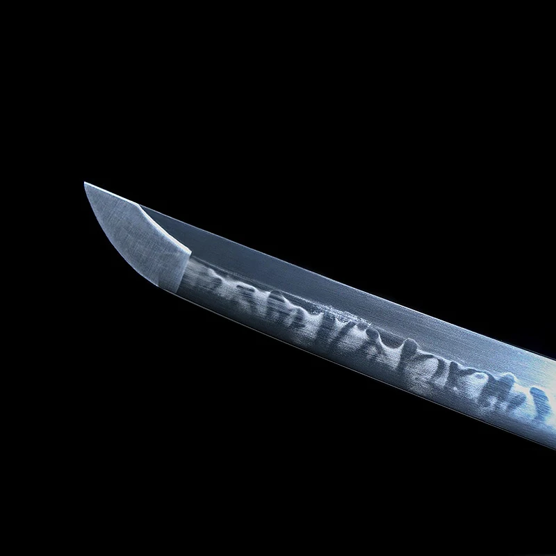 

Top Quality Japanese Tachi Sword Fully Hand Polished Clay Tempered Samurai Sword Full Tang Very Sharp Battle Cosplay Sword