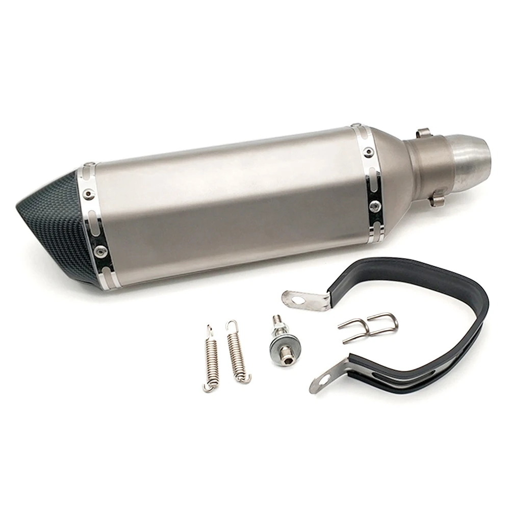 Универсальная мотоциклетная Модифицированная выхлопная труба 51 мм глушитель