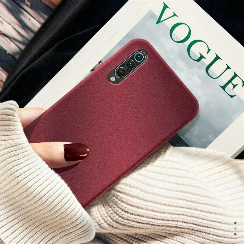 Ультратонкий матовый чехол для телефона для Xiaomi mi A3 A2 9 9SE 9T 9 Lite рro мягкая накладка на заднюю панель из силикона для Red mi Note 7, 8, 8T 10 5 8A 7A K20