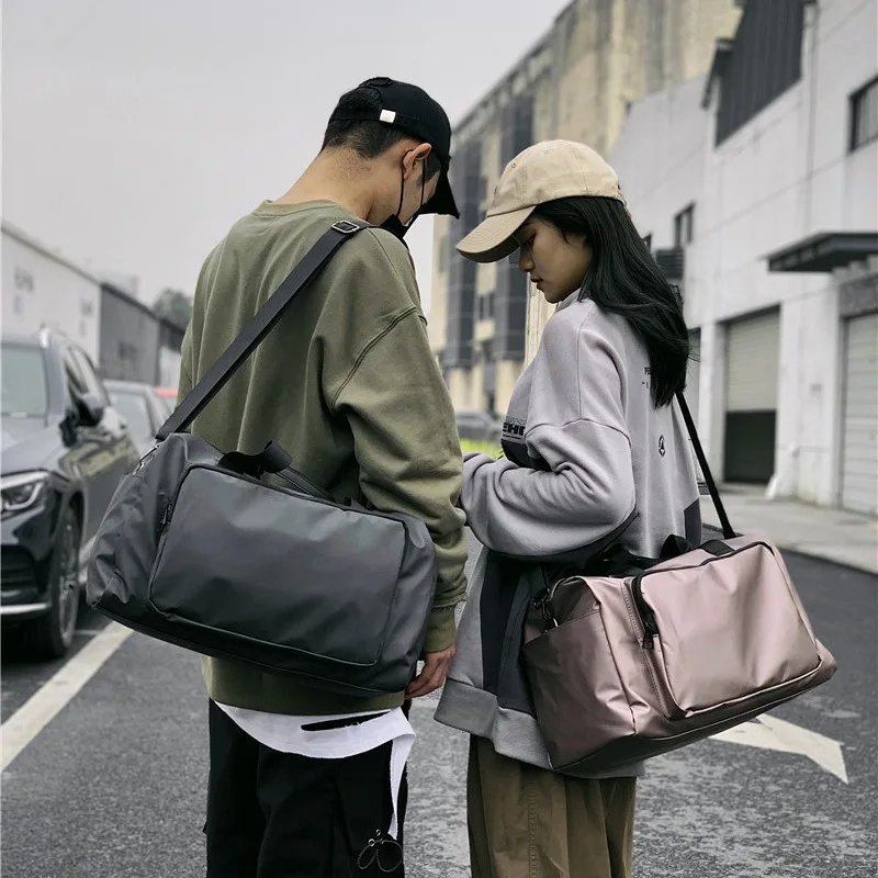 Weysfor Vogue 2020 New Travel Bag Large Duffle Bag Fitness Pack Large Capacity Luggage Wild Bag Leisure Handbags Shoulder Bags