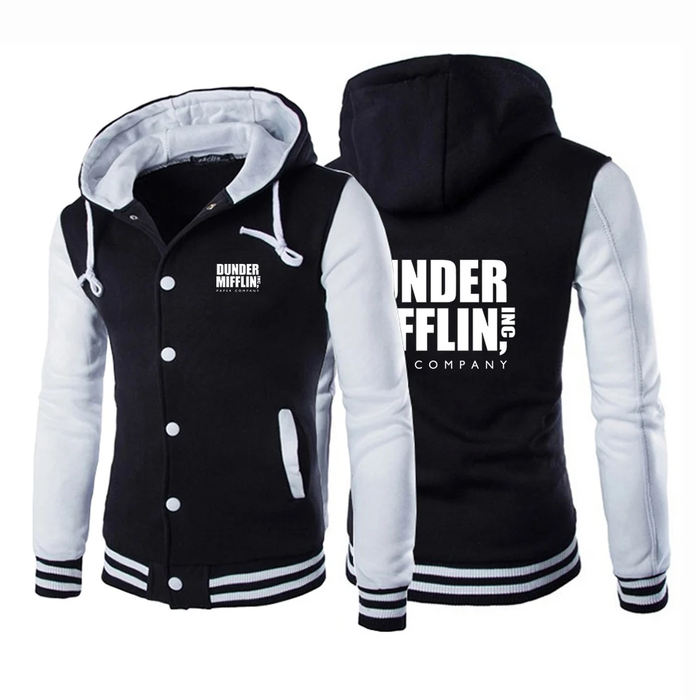 DUNDER MIFFLIN PAPER INC мужские толстовки с рисунком женская спортивная - Цена: 1931.2