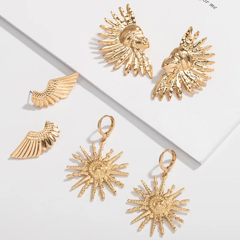 Европейские индийские этнические серьги гвоздики E351|Серьги-гвоздики| |