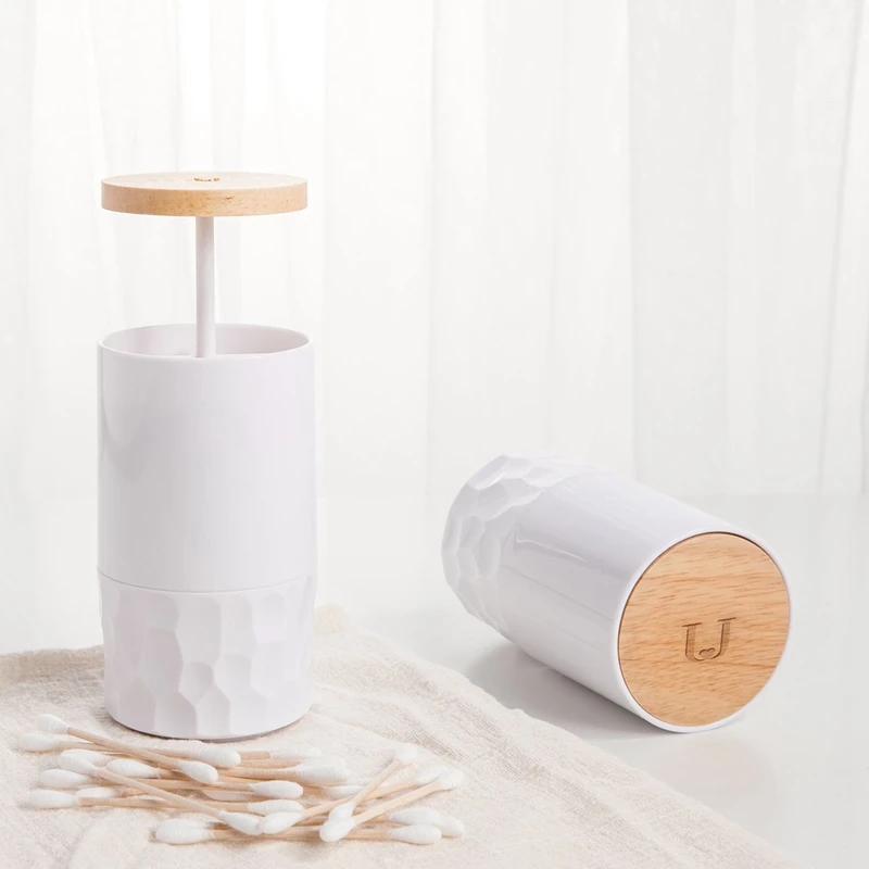 JORDAN & JUDY Automatic Pop-Up Cotton Swabs Toothpick Holder | Дом и сад