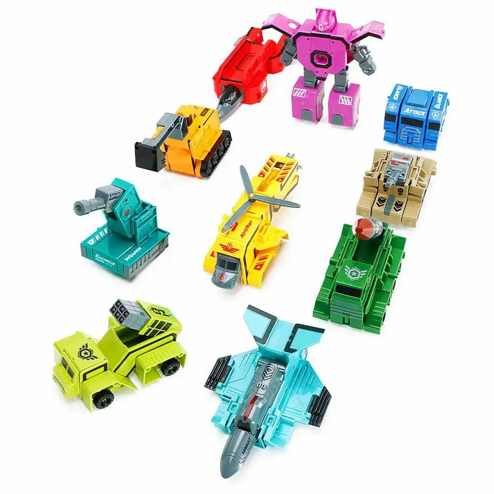 10 Pcs Number Action Figure RoBots Learning Toys For Kids Educational Toy As Birthday Gifts Boys And Girls 2 | Игрушки и хобби