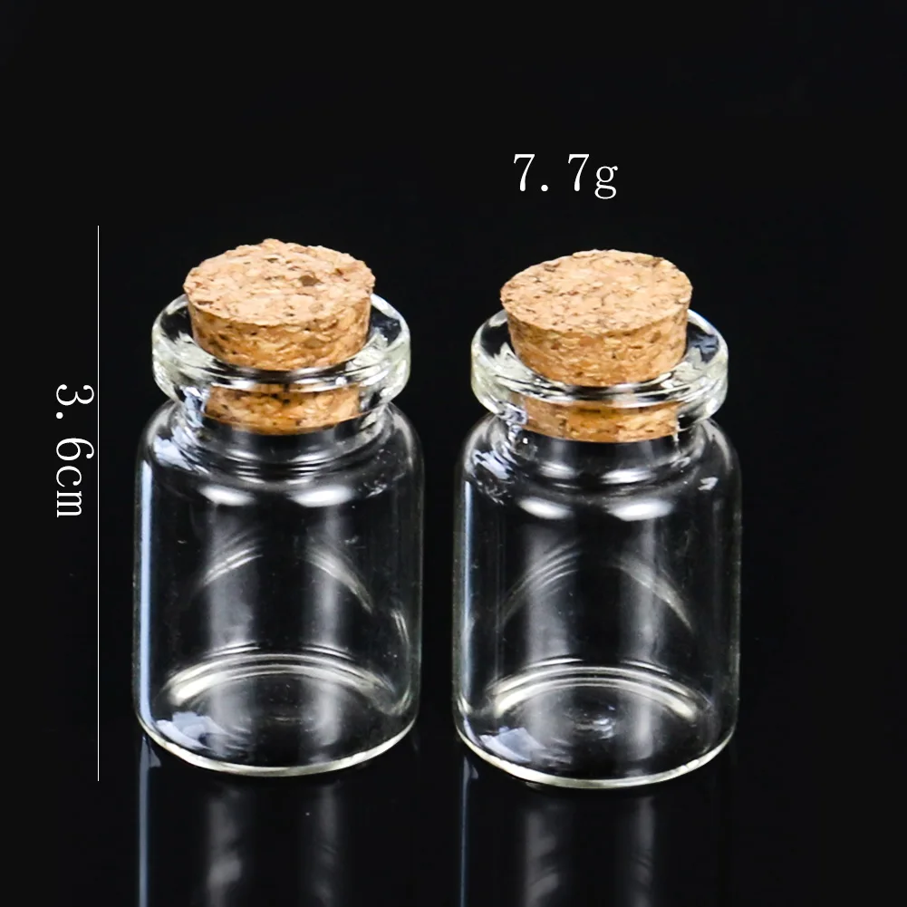 Стеклянные бутылочки для желаний Muy Bien 5/10/20 мл