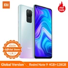 Redmi Note 9 глобальная версия 4 Гб 128 Гб Смартфон Helio G85 5020 мАч аккумулятор 18 Вт Быстрая зарядка 6,53 