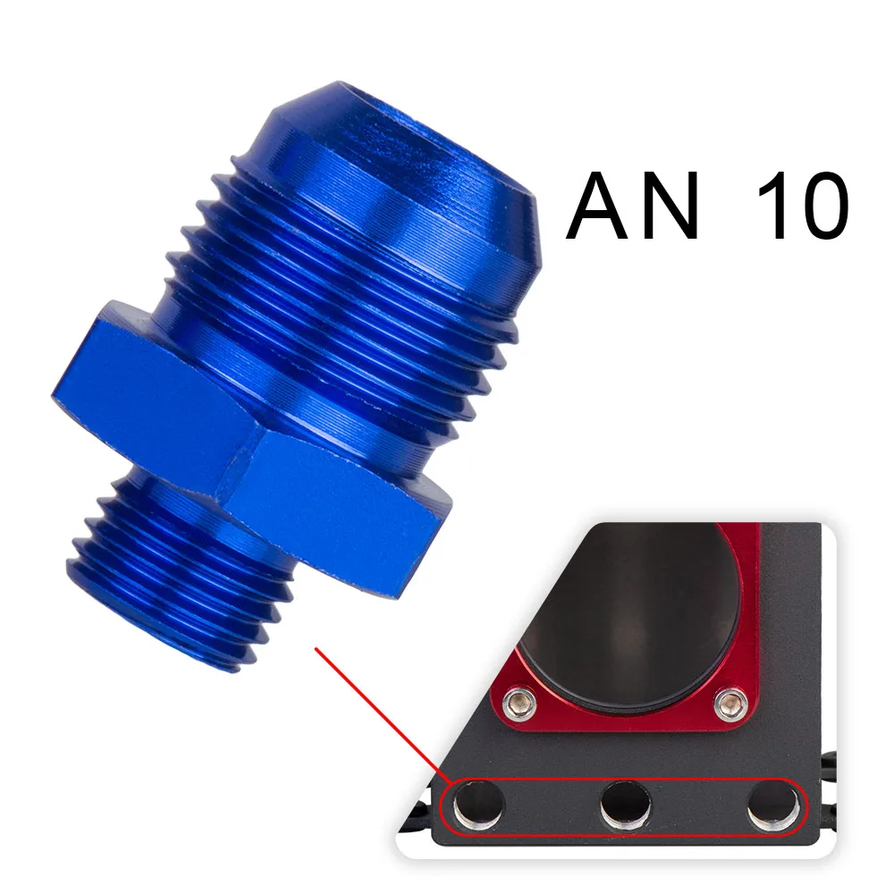 Внешний топливный бак 044 60 мм алюминиевый маслоуловитель из черной заготовки