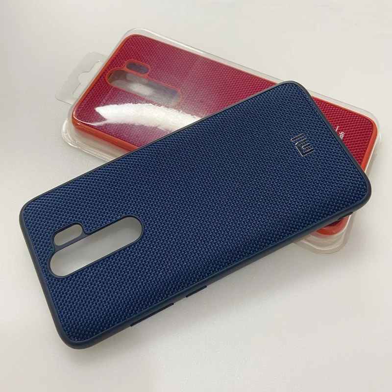 Чехол для XIAOMI Redmi Note 8 Pro тканевый чехол из углеродного волокна и нейлона защитная
