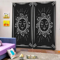blackout curtain for living room bedroom home hotel cafe office high quality luxury mysterious witchcraft divination curtain