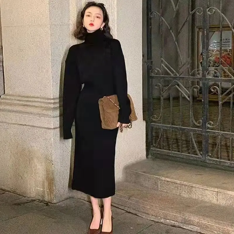 

Casual Women Spring Summer Dresses Fashionable Elegant V-Neck High Waist Vintage Korean Style Lady Office Lady Mini Dress