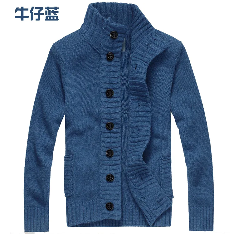 Теплый осенний корейский стиль повседневная одежда для мужчин плотный новый