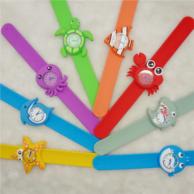 Детские часы с мультяшным рисунком Наручные детские кварцевые для подарков Relogio