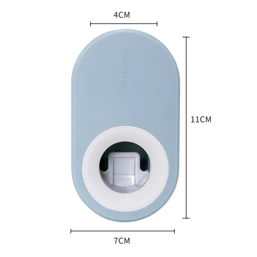 

ABS Punch-free Automatic Toothpaste Dispenser Dust-proof Toothbrush Holder Wall Mounted Toothpaste Squeezer for bathroom