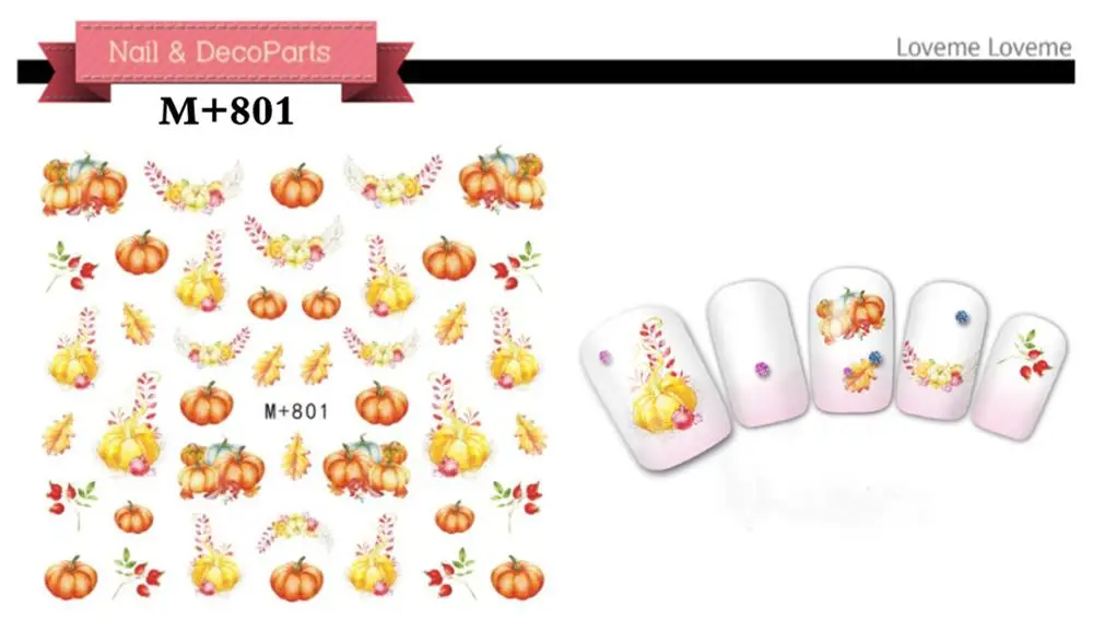 21 1 лист, стикеры 3D на ногти Nail Art, осенняя Тема, цветные кленовые листья, переводная наклейка для ногтей, сделай сам, красивые дизайнерские украшения - Цвет: 21