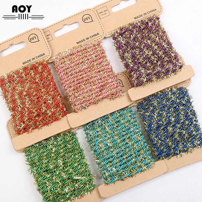 3 5 M/package 2 мм Три Прядный плетеный шнуры для сделай сам поделки ручной работы