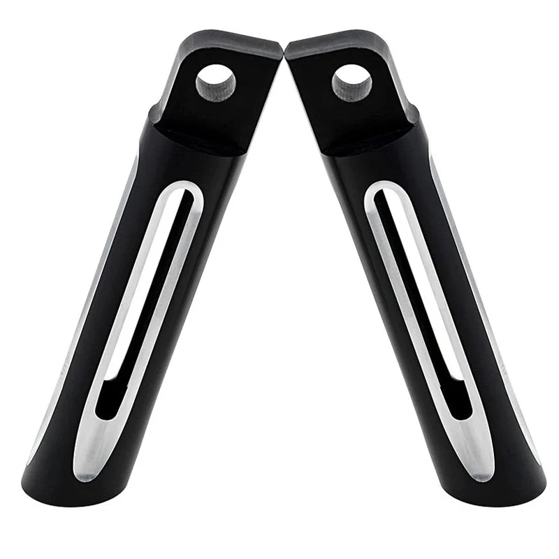 

CNC Front & Rear Foot Peg Foot Rests male mount-style For Harley Touring Sportster Dyna Softail