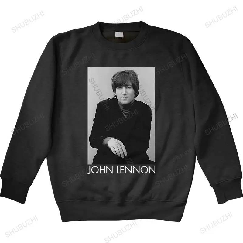 

Fashion brand hoodie mens John Lennon Ex Beatle Licensed Adult sweatshirt Cool Casual unisex sweatshirtnagers cool tops