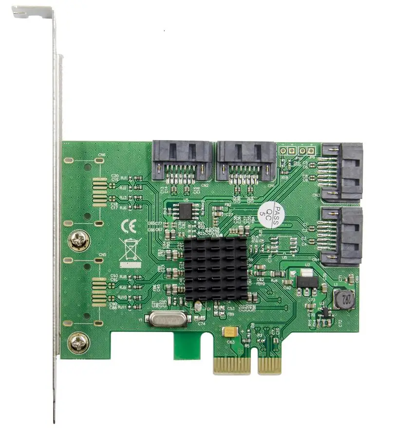 новая плата контроллера pci e 4 по