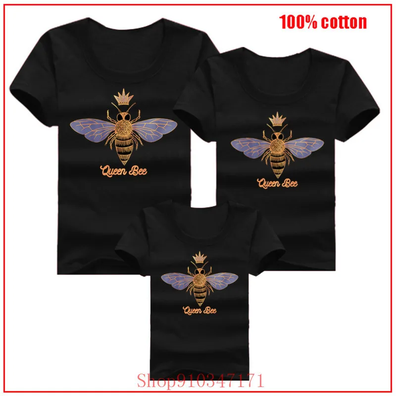 Забавная Милая крутая футболка Queen Bee с принтом босса леди короны Альфа платье для