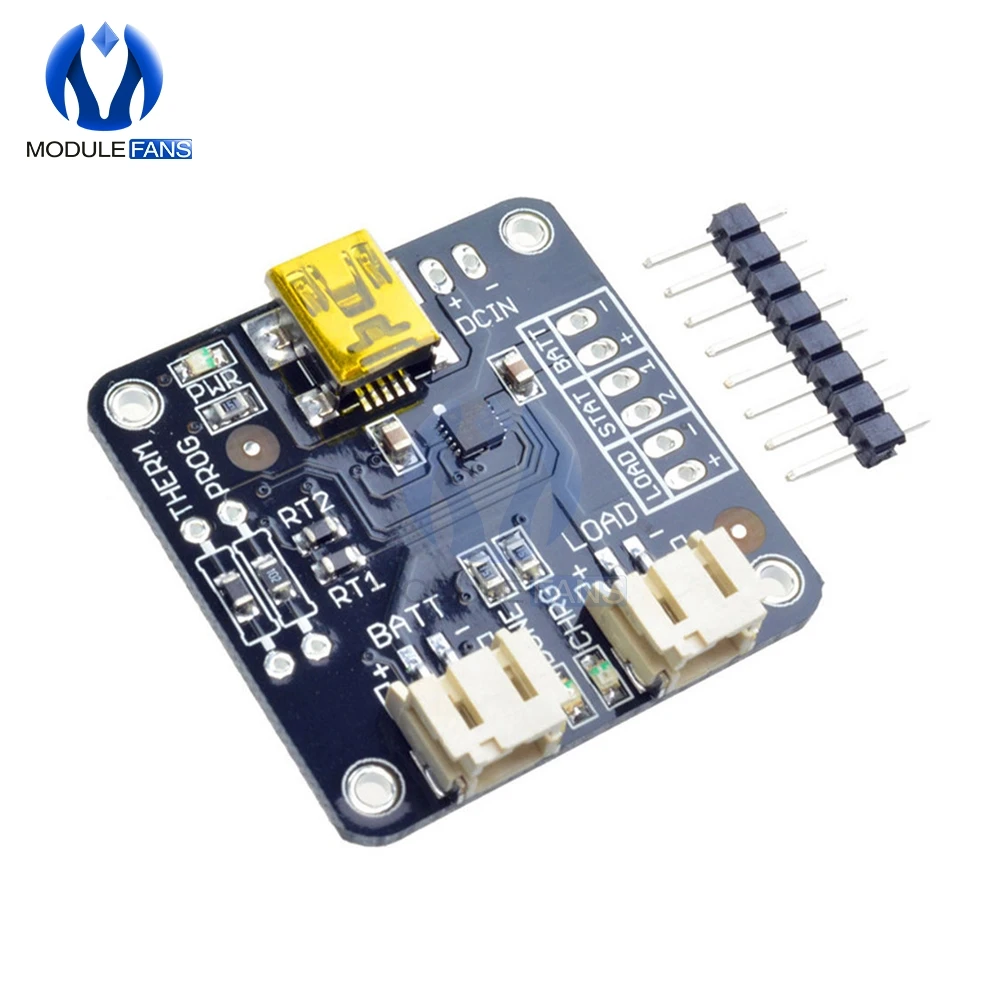 MCP73833 USB литий-ионный аккумулятор зарядное устройство DC 5 В линейная зарядка Lilon Lipo модуль контроллера 3,7/4,2 в автоматическая защита