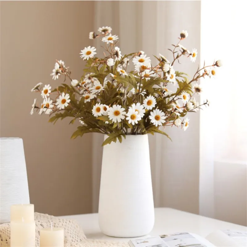 

Artificial Flower Simulation Small Daisy Home Decoration Wedding Auditorium Set Up To Diy Christmas Party Color Bouquet