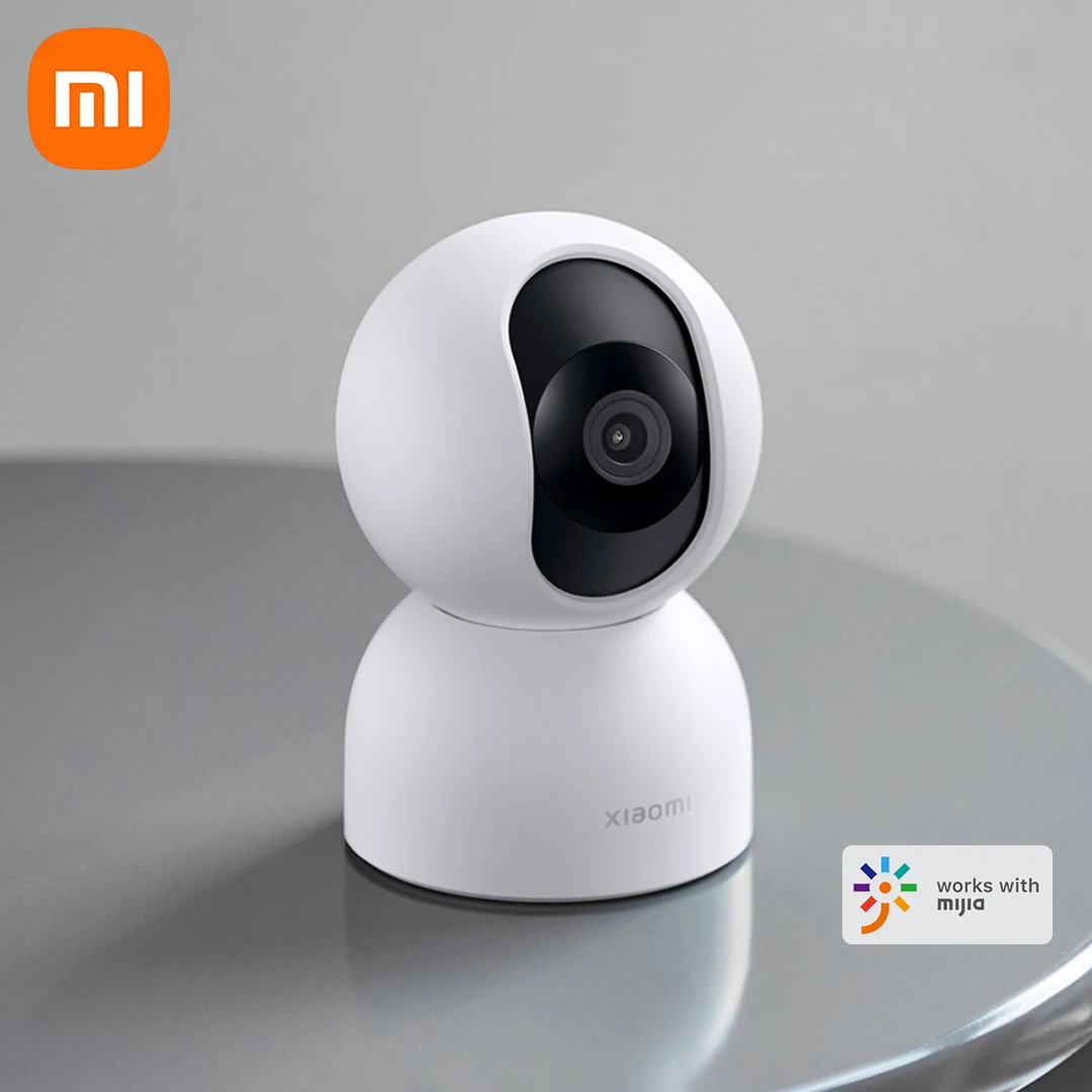 

Xiaomi Mijia умная камера 2 PTZ версия Mi Cam 1440P 2,5 k ультра-Мерцающая полноцветная ИИ Смарт 360 ° приложение mi home дистанционное управление