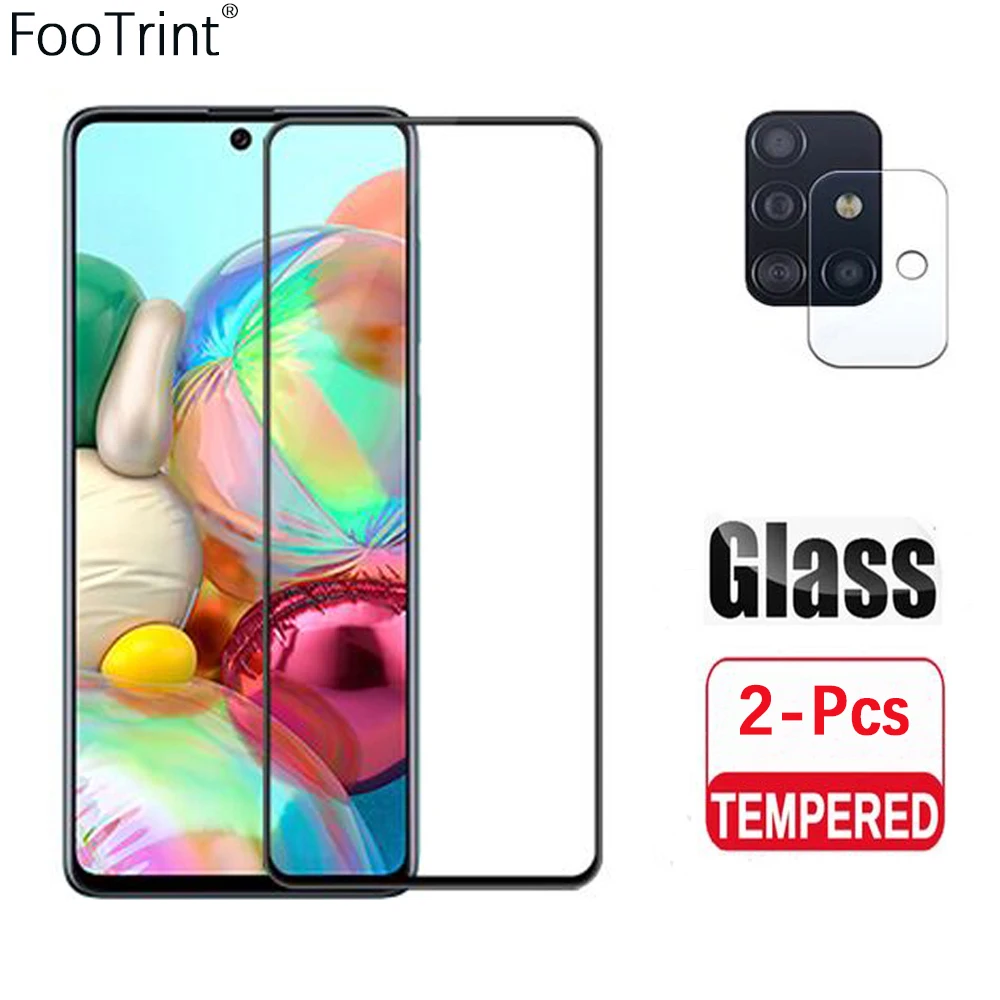 Закаленное стекло для Samsung galaxyA71 A51 galaxyA41 A31 galaxyA21 A11 Защитная пленка экрана