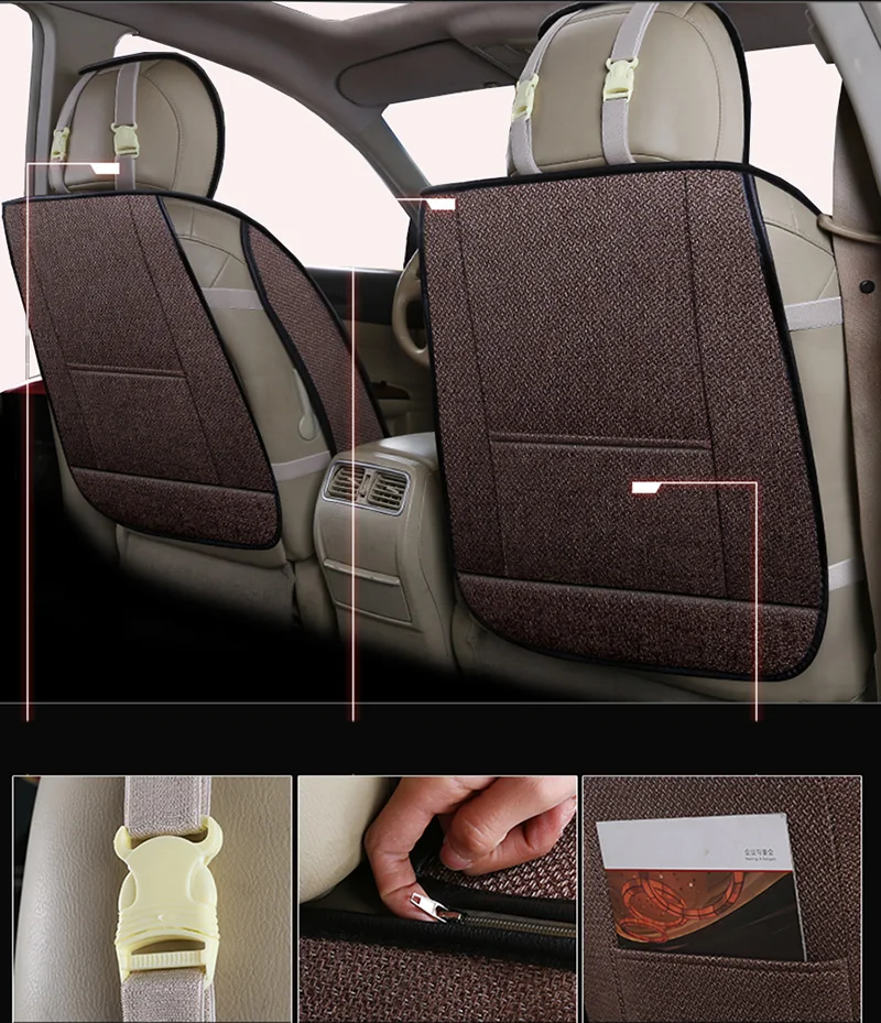 Универсальный чехол для автомобильных сидений Mazda 2 3 5 323 626 axela bk cx 6 gg gh gj atenza zotye t600