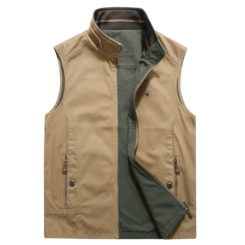 

2020 уличная Мужская военная одежда, жилет, армейский тактический жилет с множеством карманов, куртка без рукавов, репортерный жилет