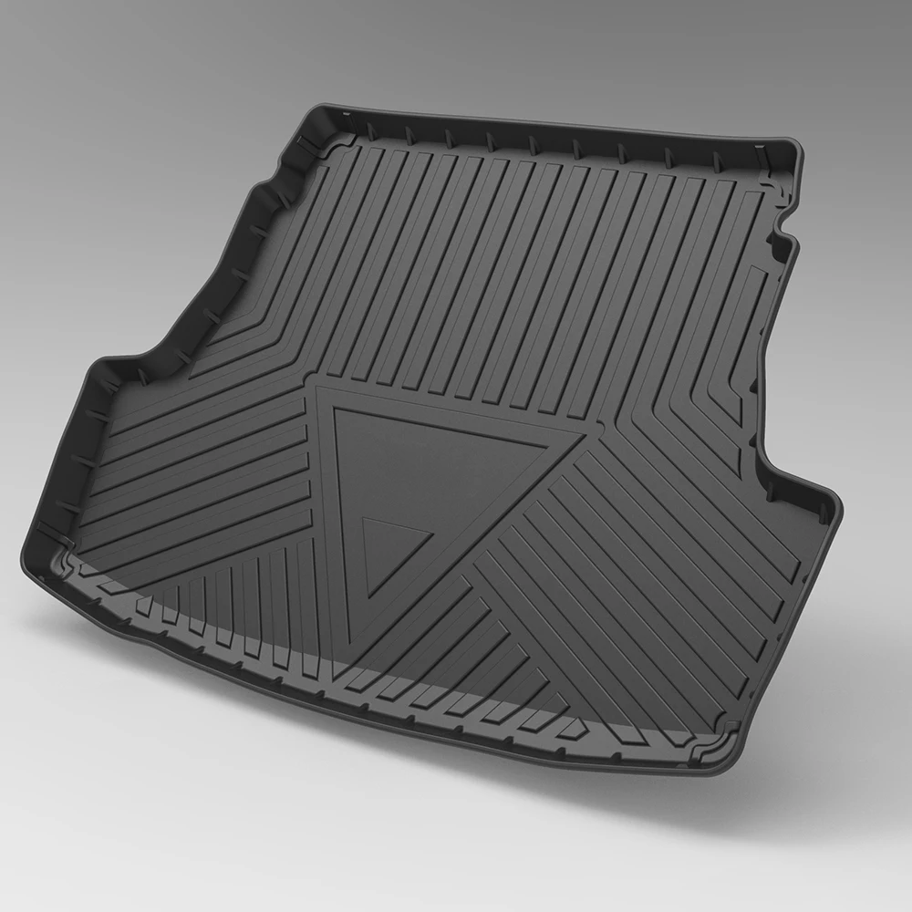 

For Toyota Vios XP150 2013-2020 Sedan Car Cargo Liner All-Weather TPE Non-slip Trunk Mats Boot Tray Trunk Carpet Accessories