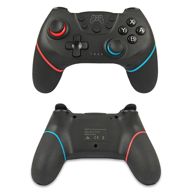 Беспроводной Bluetooth игровой контроллер для Nintendo Switch Pro NS-переключатель Pro 6-axis ручка вибрации с двумя двигателями джойстика геймпад
