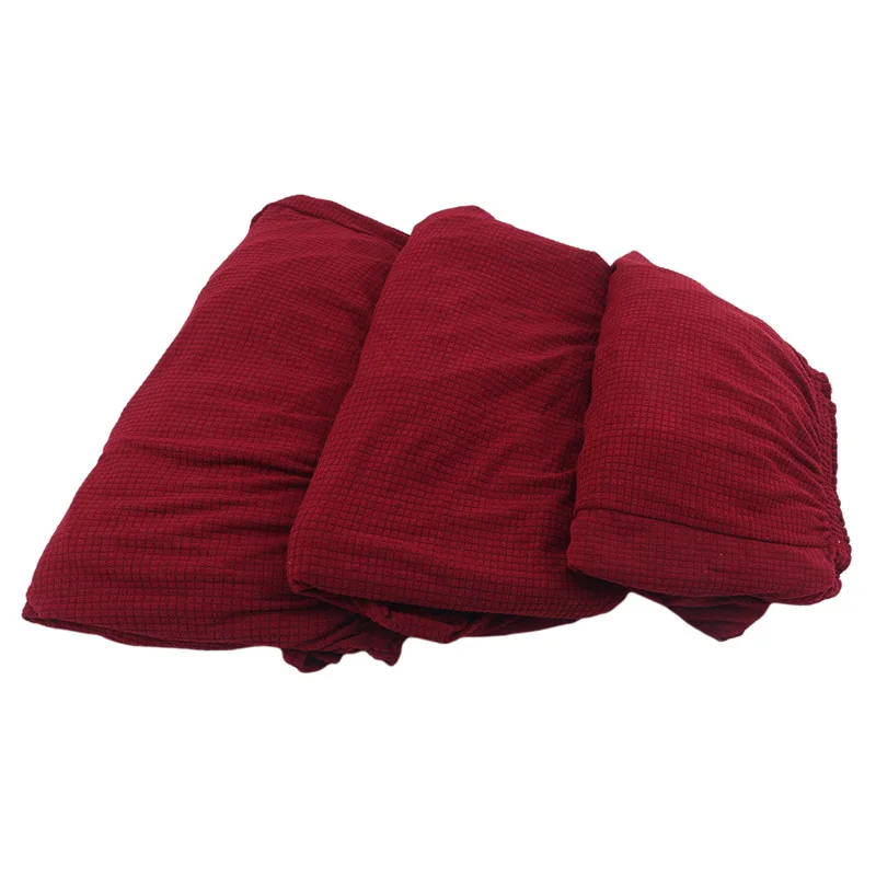 

Living Room Solid Color Corner Sofa Cover Stretch All-Inclusive Universal Polyester Sofa Cover