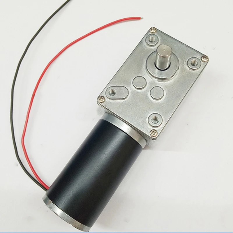 24V DC червь Шестерни редуктор мощный двигатель с высоким крутящим моментом