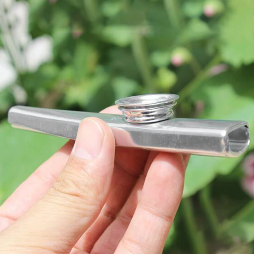 Металлический музыкальный деревянный духовой инструмент Kazoos канавки для
