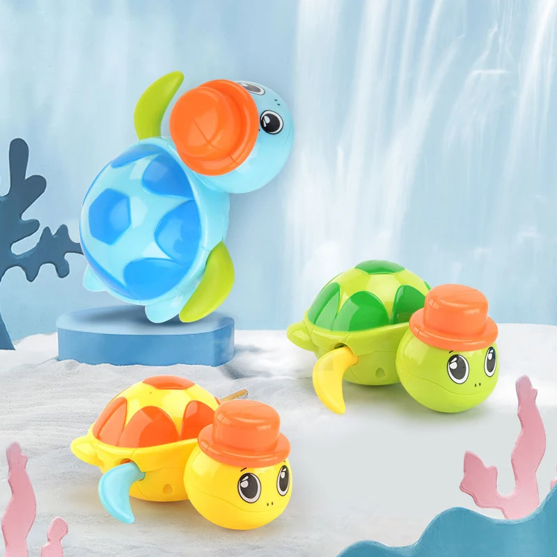 1 шт. игрушки для купания в бассейне, Развивающие Игрушки для ванны для младенцев, детей, малышей, утка, крокодил, водяная игрушка