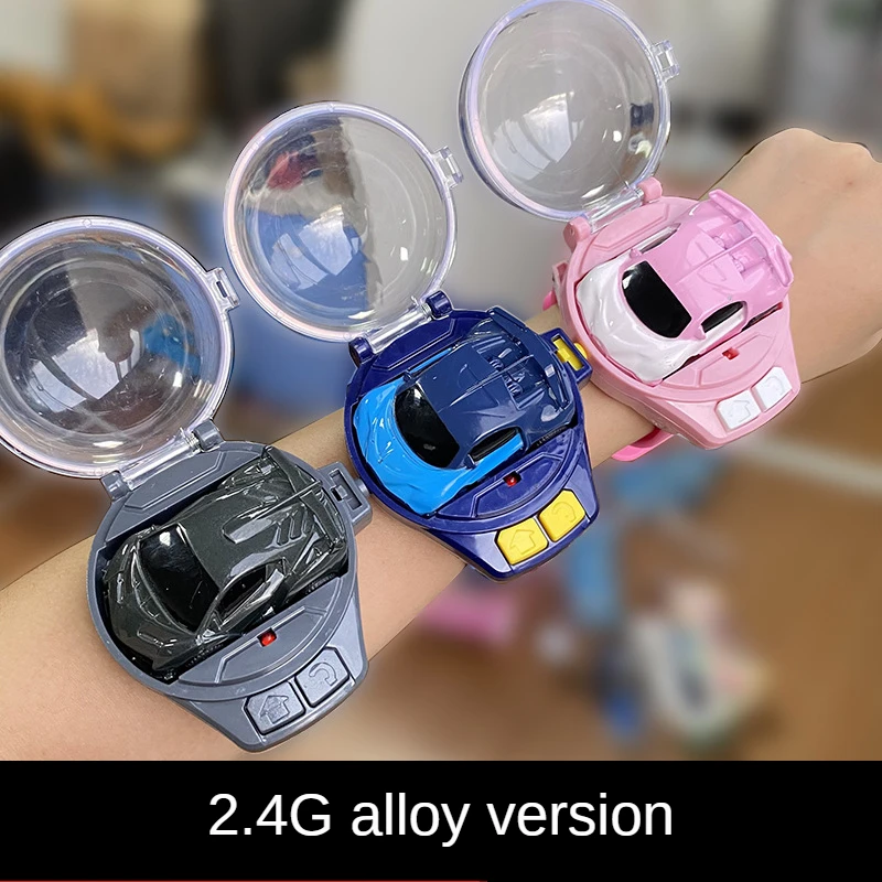 

2.4G Watch Remote Control Car Children's Cute Mini Car Toy Adult Electric Remote-control Automobile Boys and Girls Car Watch