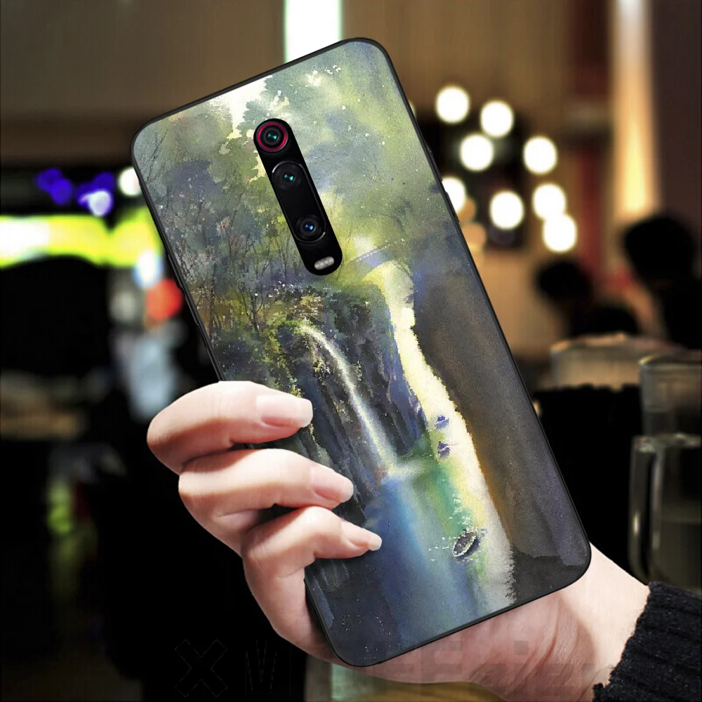 Мягкий силиконовый черный чехол Reayou для телефона Redmi S2 5A 5 5Plus 6 6Pro 6A 4X 7 7A | Мобильные