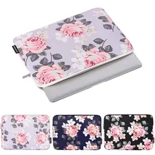 Floral Laptop Bag Cover Case for Macbook Air Pro 11 12 13 14 15 inch Notebook Sleeve Pouch for Dell HP Lenovo 14 15
