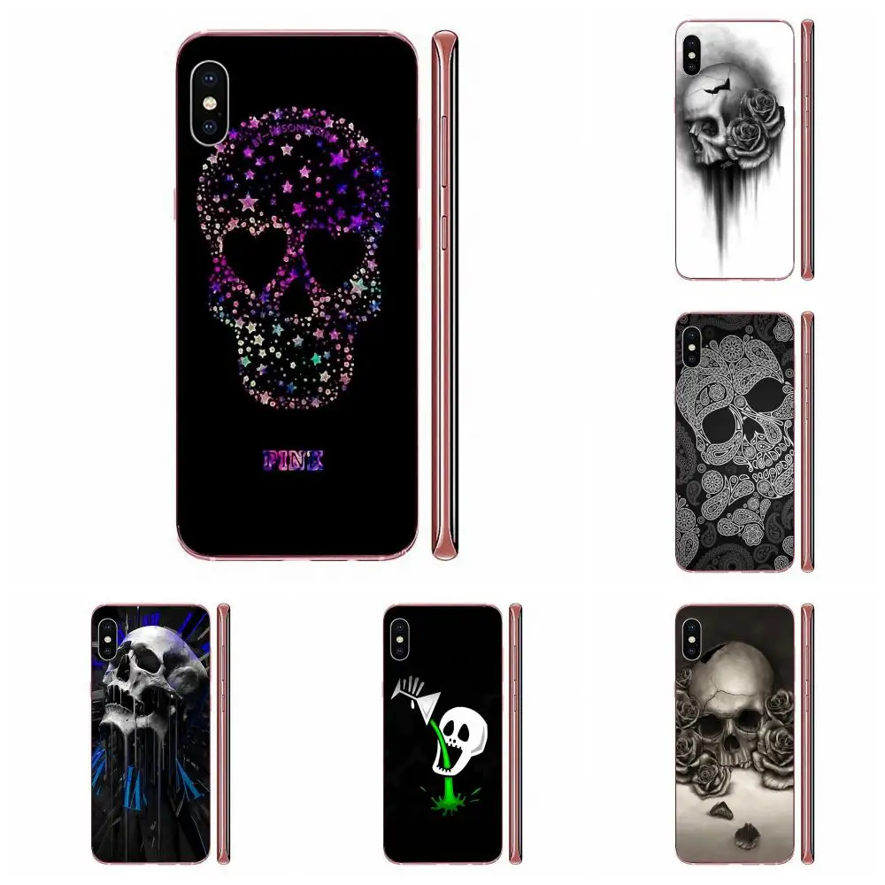 Роскошный защитный чехол для телефона с рисунком черепа Xiaomi Mi CC9 CC9E 9T mi10 mi9 mi8 note 9 10