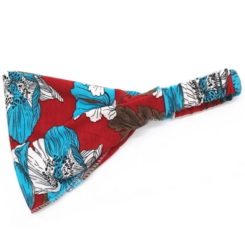 

Headband Printing Headdress Wide Sports Hair Band Elastic