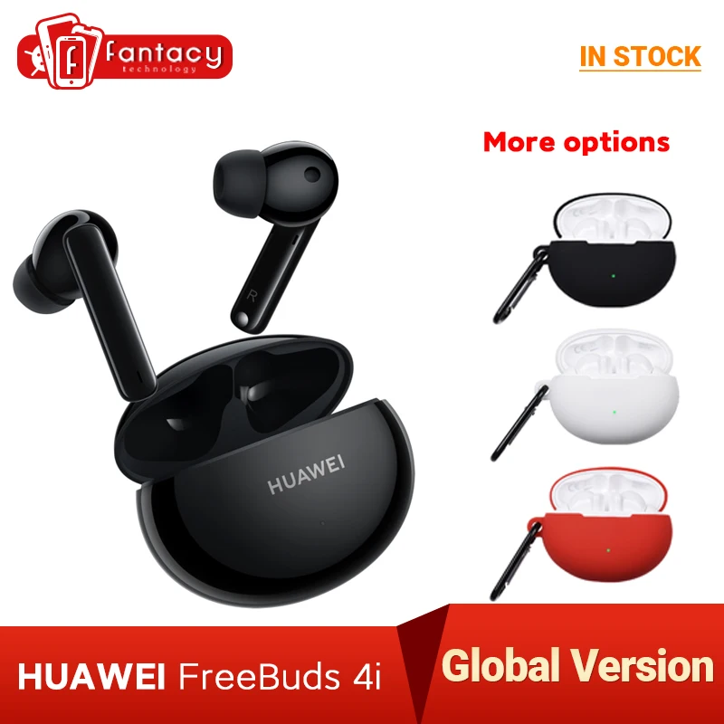 

Глобальная версия Huawei FreeBuds 4i Беспроводные наушники с активным шумоподавлением, наушники Bluetooth 5,2