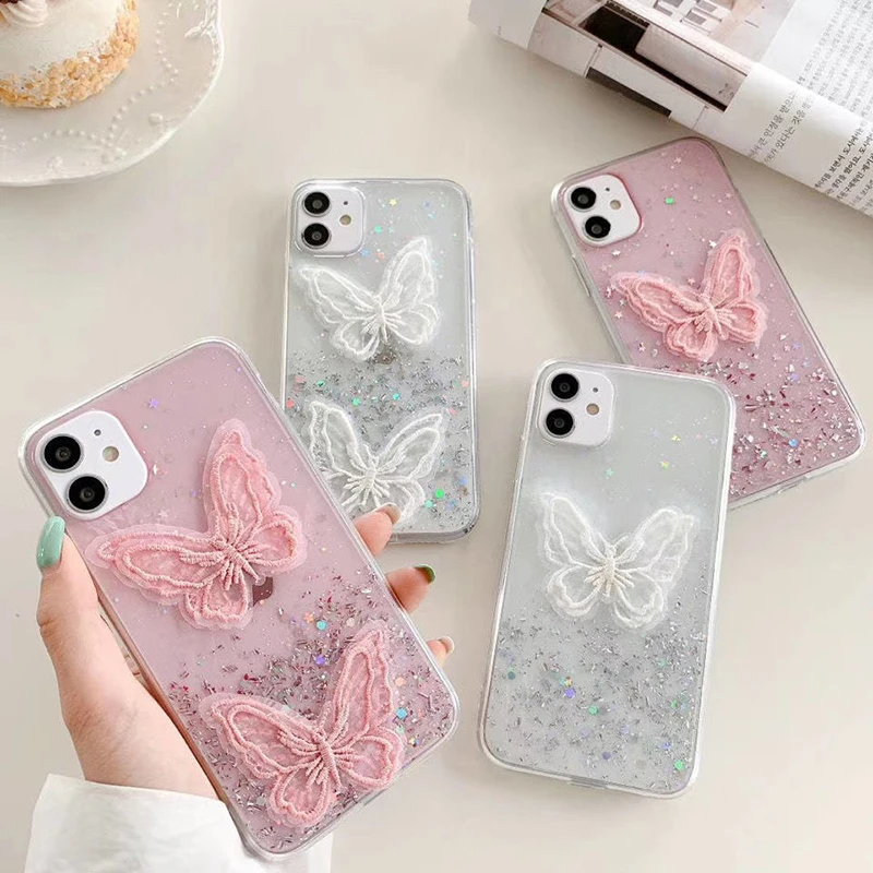 Чехол для Samsung Galaxy S20 Ultra S10E S9 S8 Plus A6 A8 A9 A7 2018 J4 J6 J8 J7 Prime кружевной прозрачный чехол