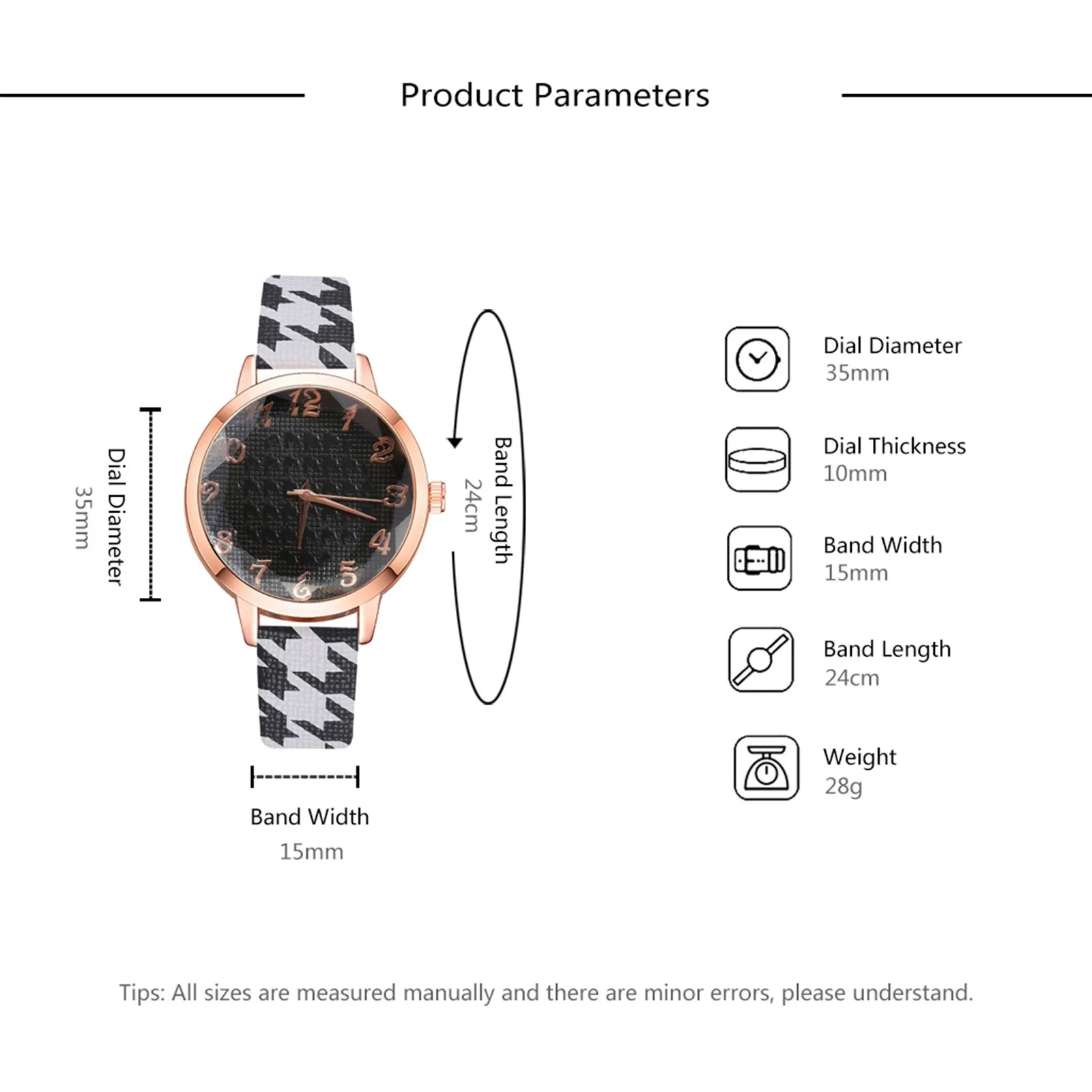 

Relogio Watch For Women Stylish Luxury Watches Personalized Digital Dial Printed Leather Band Quartz Wrist Watch F3