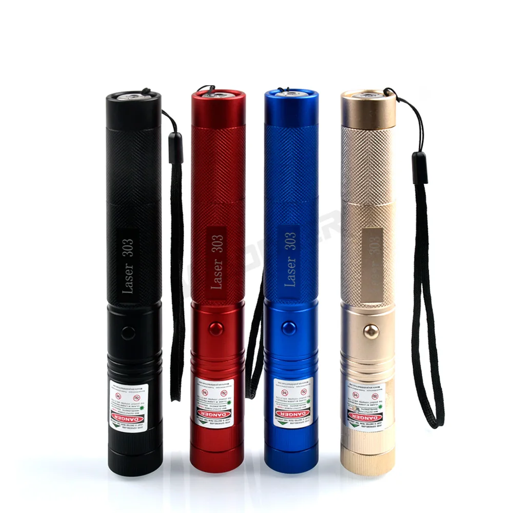 Лазерная указка высокой мощности лазерный прицел 303 ручка с регулируемым фокусом