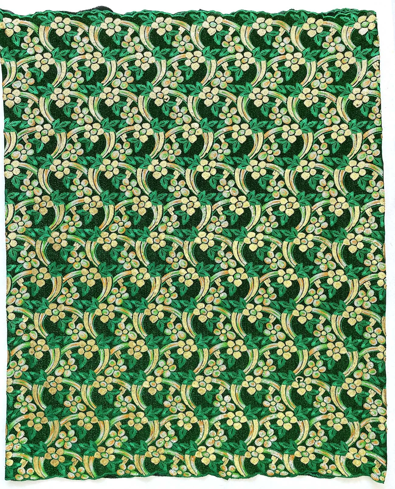 Нигерийский зеленый большой свадебный Тюль Кружево высокого класса 2021